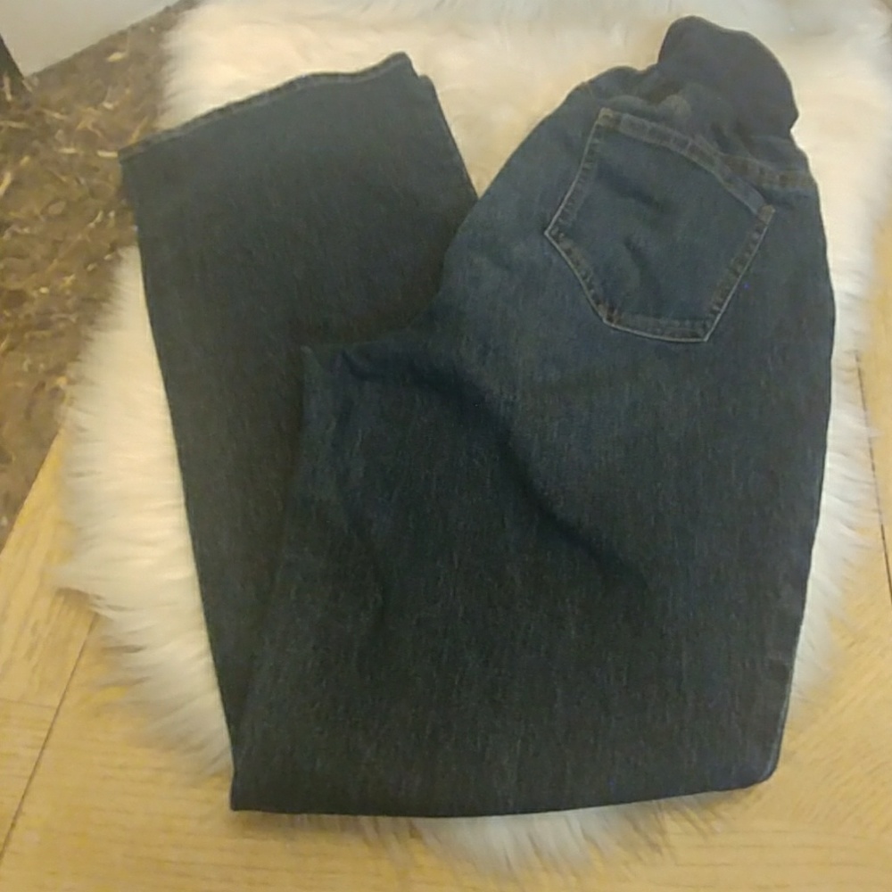 Indigo Blue Boot Cut Maternity Jeans